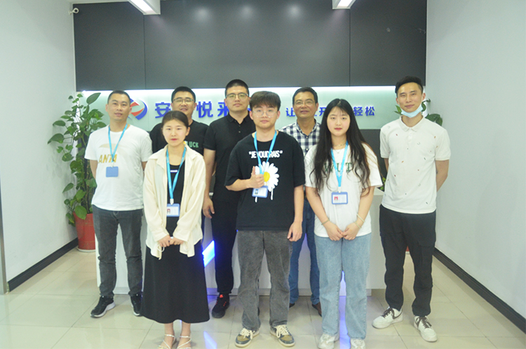 滁州职业技术学院领导莅临我司指导交流工作