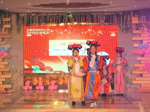 安徽悦来悦好公司2018企业年会节目 - 小品《甄嬛后传》
